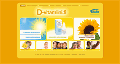 Desktop Screenshot of d-vitamiini.fi